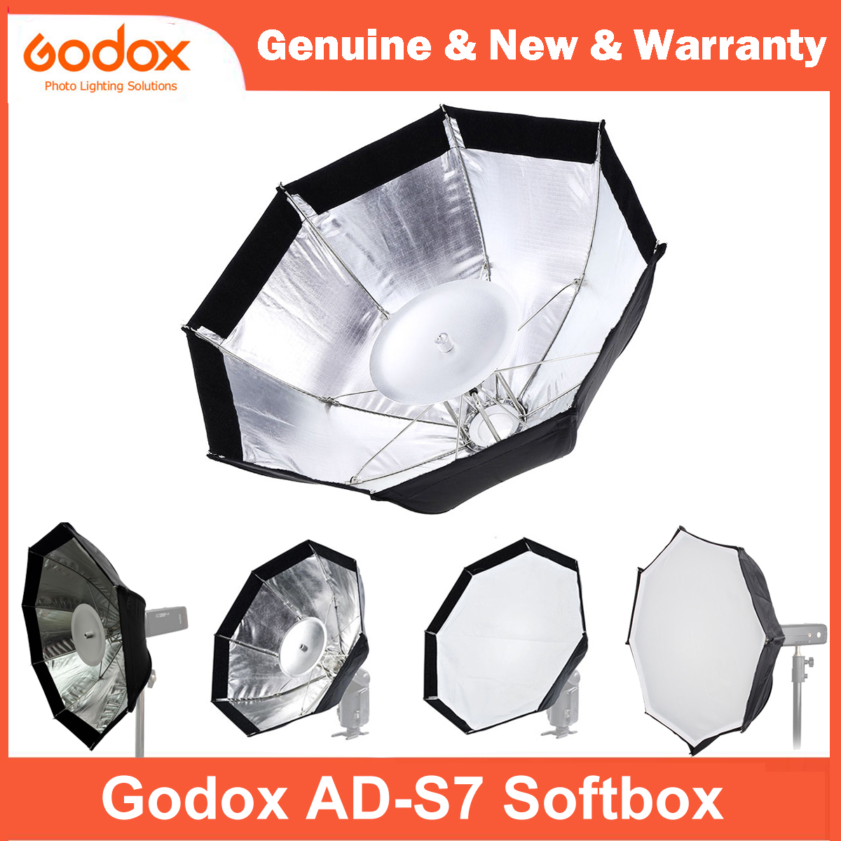 Godox Speedlite Flash - Godox AD-S7 Multifunctional Softbox Octagonal Umbrella