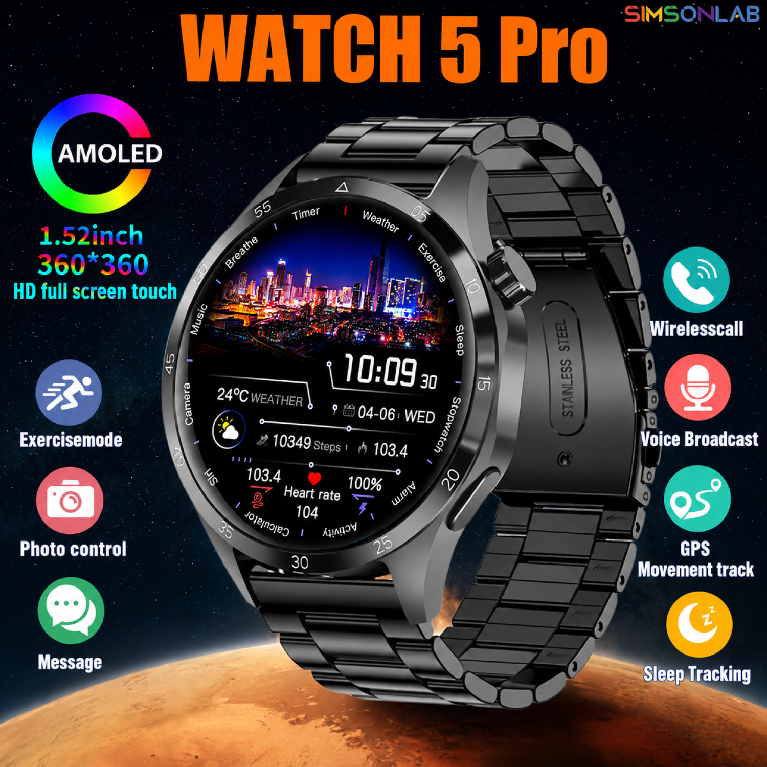 Photography Lighting Book - 2026 Watch 5 Pro GPS Track