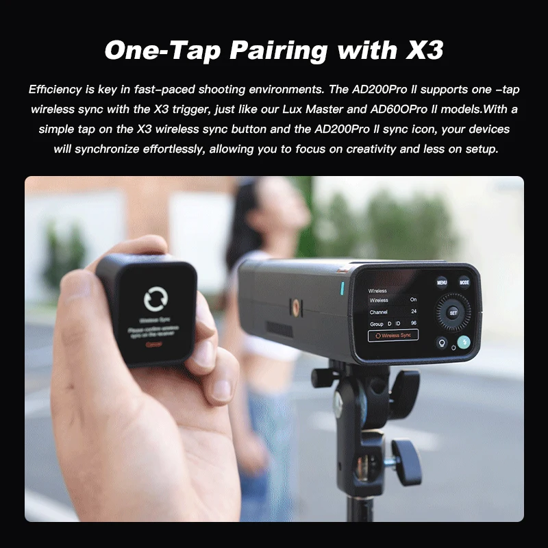 Godox AD200 Pro II Flash Strob - Photography Lighting Kit Godox avis et prix
