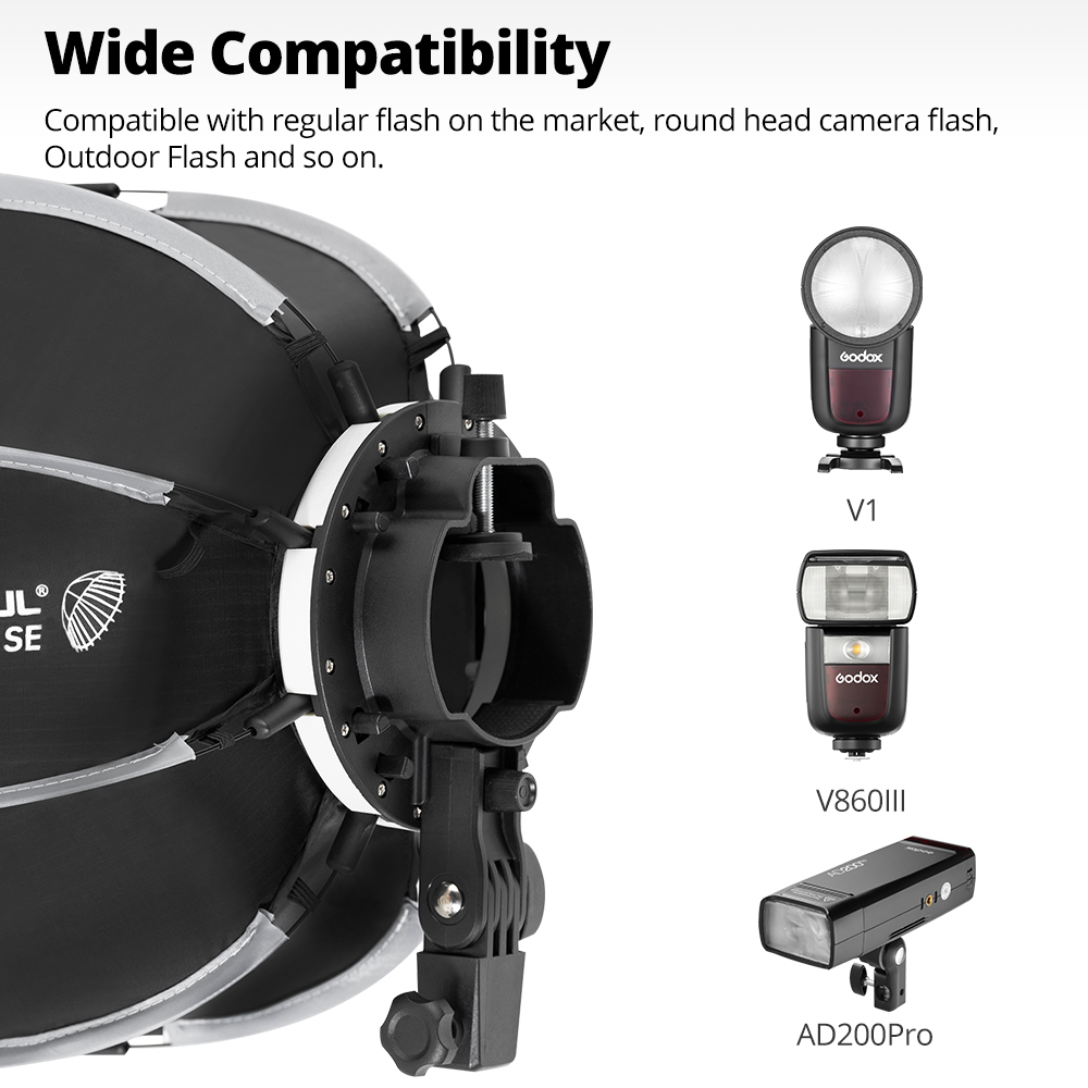AMBITFUL PF30/PF40 30cm /40cm  - Godox Speedlite Flash avis et prix