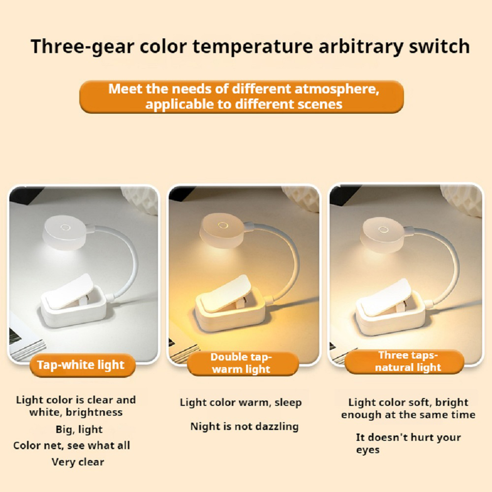 Mini Clip Book Lamp LED Table  - Photography Lighting Book avis et prix