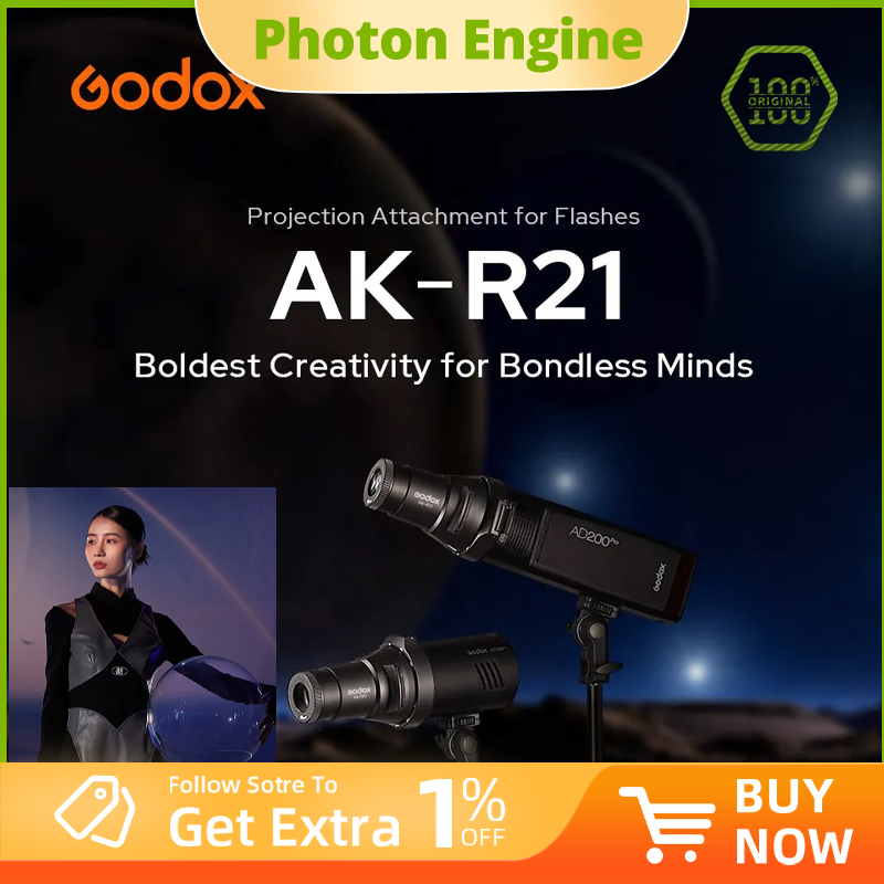 Godox AK-R21 Projection Attach - Fresnel Lens Attachment avis et prix