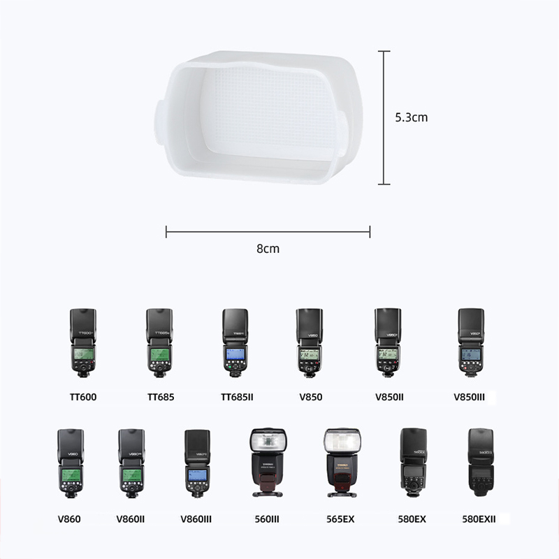 Flash Diffuser Dome Bounce Fit - Godox Speedlite Flash avis et prix