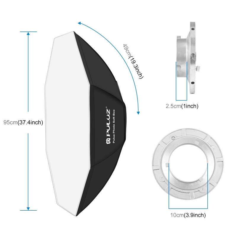 PULUZ 95cm Octagon Photography - Photography Lighting With Flash avis et prix