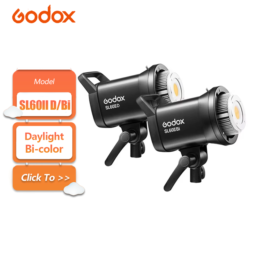 Godox SL60IID SL60IIBi 75W Day - Photography Lighting Kit Godox avis et prix