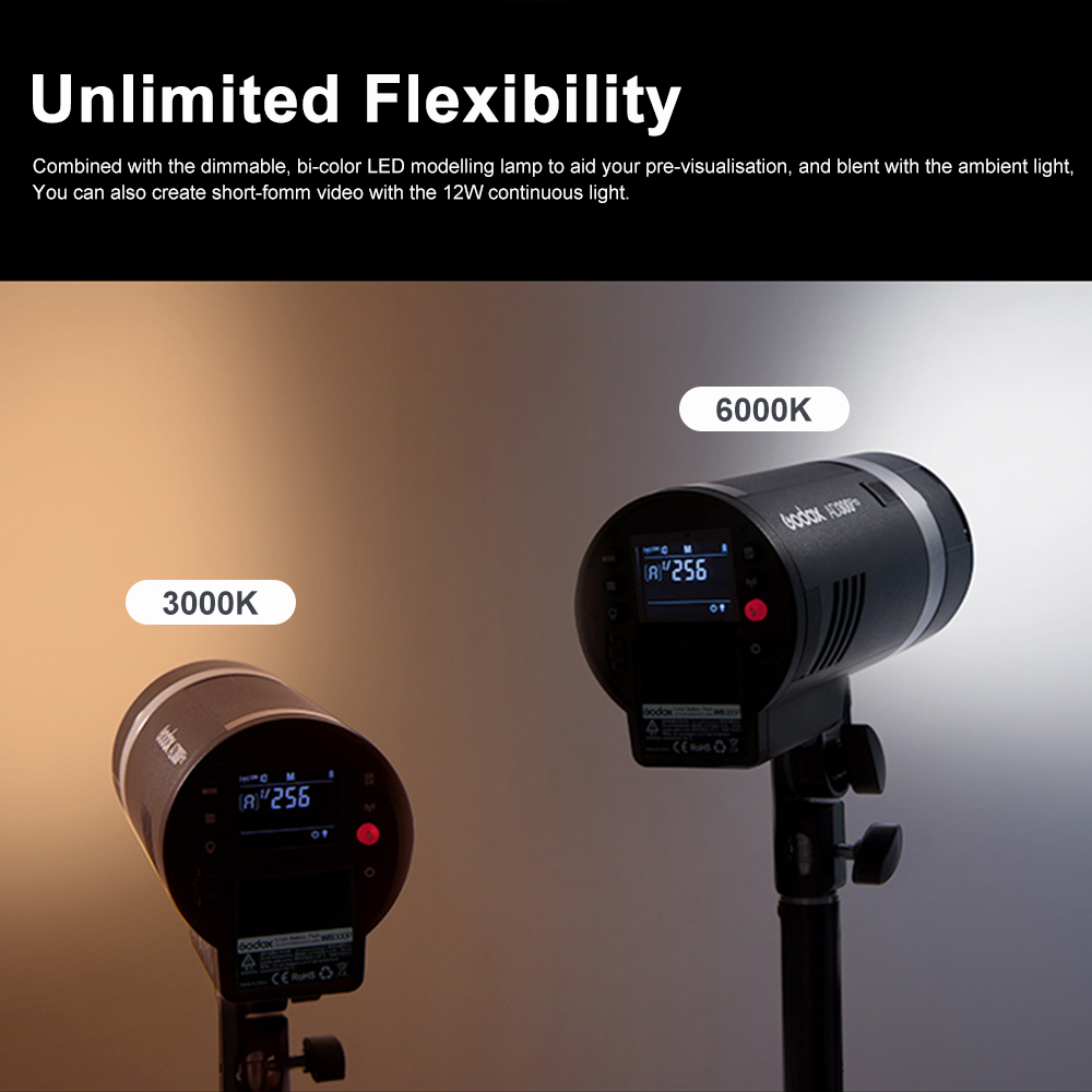 Godox AD300Pro Outdoor Flash L - Photography Lighting Kit Godox avis et prix