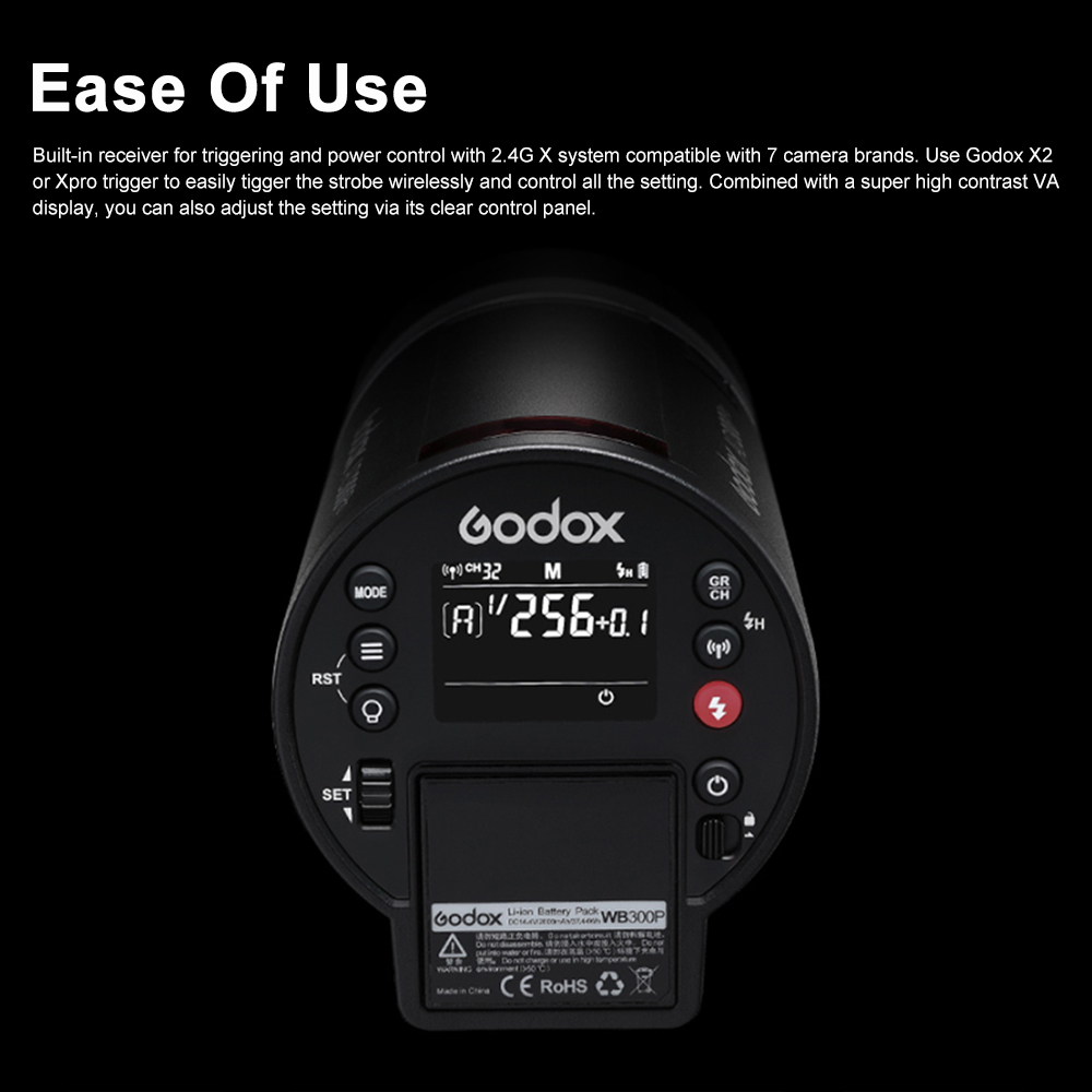 Godox AD300Pro Outdoor Flash L - Photography Lighting Kit Godox avis et prix