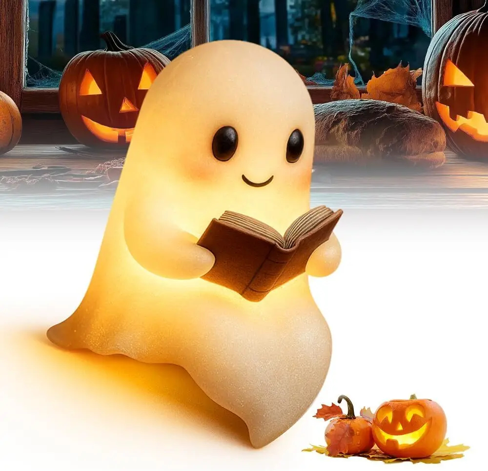 New Cute Ghost Reading Lamp Gh - Photography Lighting Book avis et prix