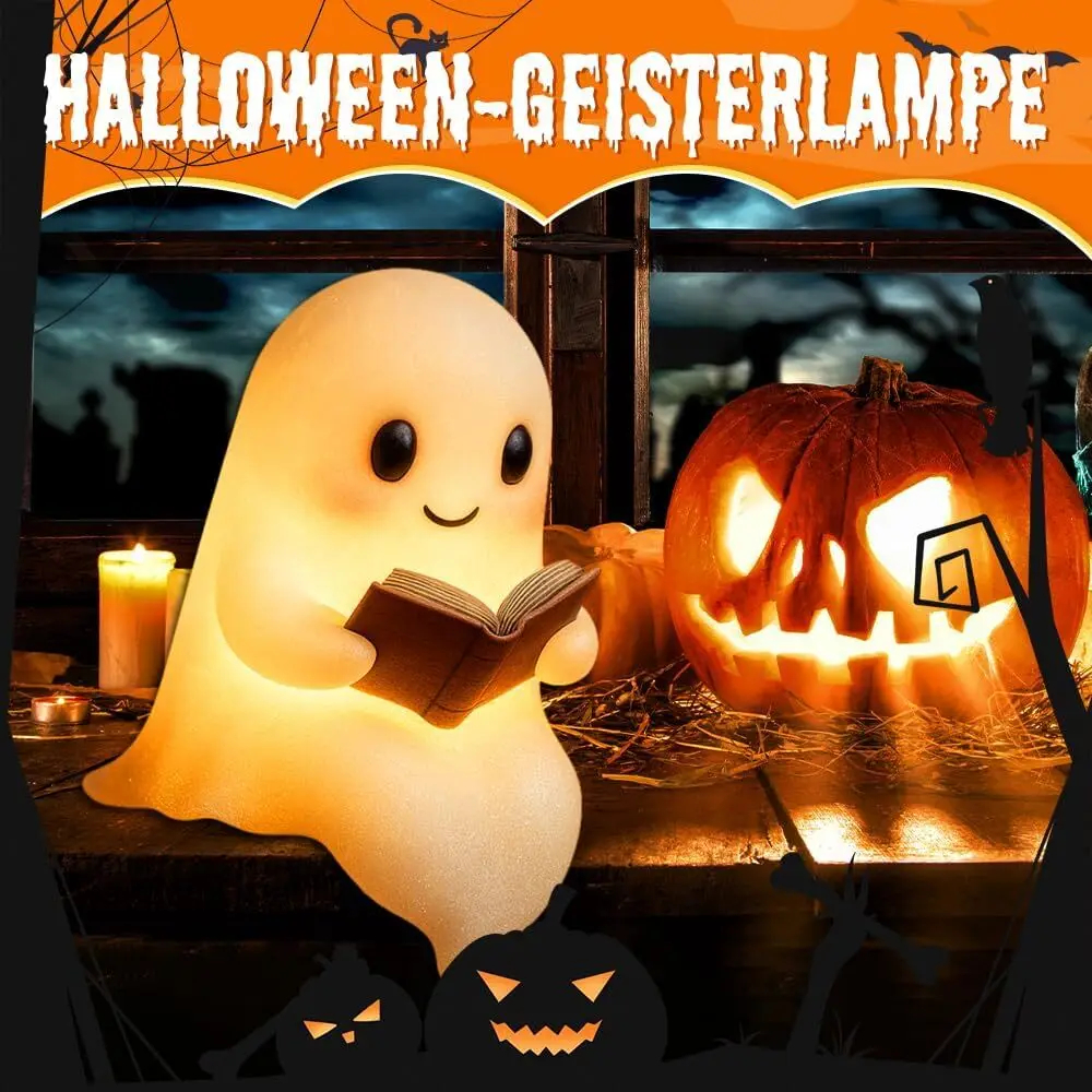 New Cute Ghost Reading Lamp Gh - Photography Lighting Book avis et prix