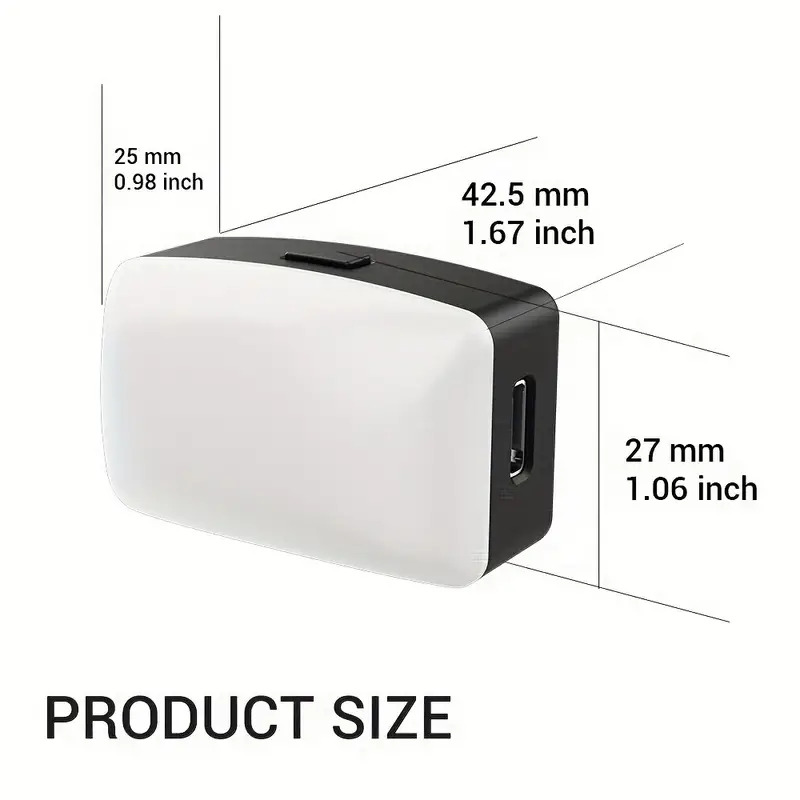 Mini Magnetic LED Selfie Light - Photography Lighting With Flash avis et prix