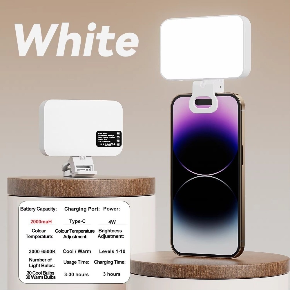 800/1000mAh LED Selfie Light U - Photography Lighting With Flash avis et prix