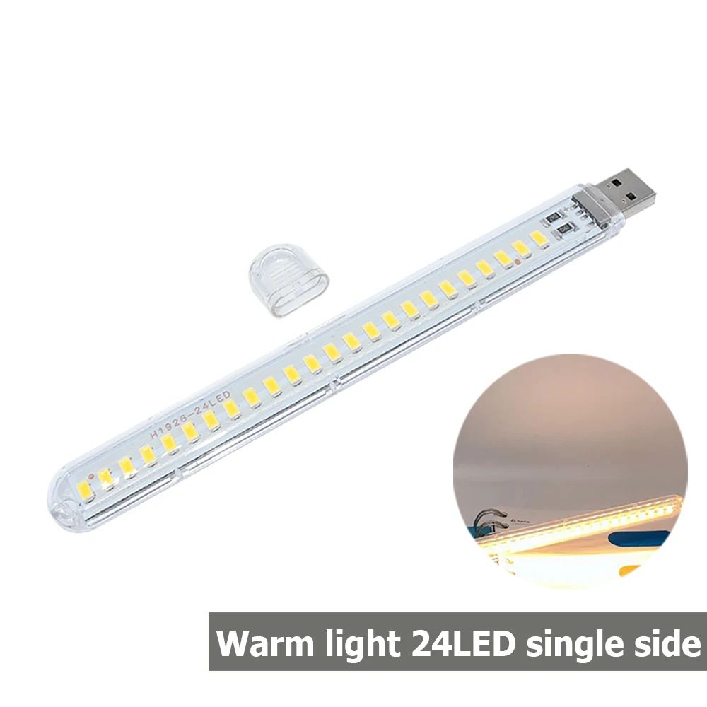 DC5V USB LED Light 24LED 8LED  - Photography Lighting Book avis et prix