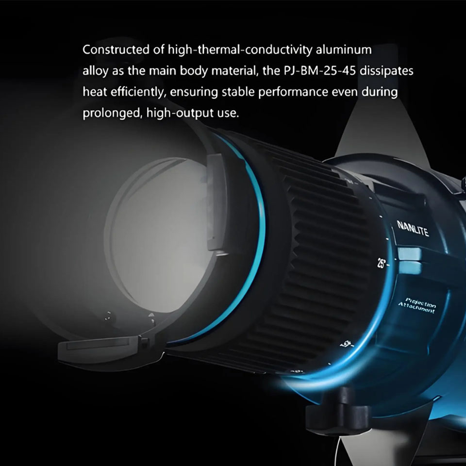 Nanlite PJ-BM-25-45 Bowens Mou - Fresnel Lens Attachment avis et prix