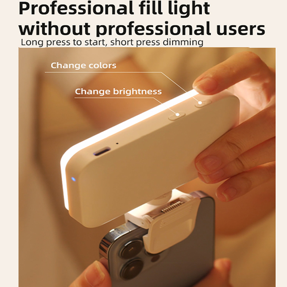 Pocket LED Selfie Light For IP - Photography Lighting With Flash avis et prix