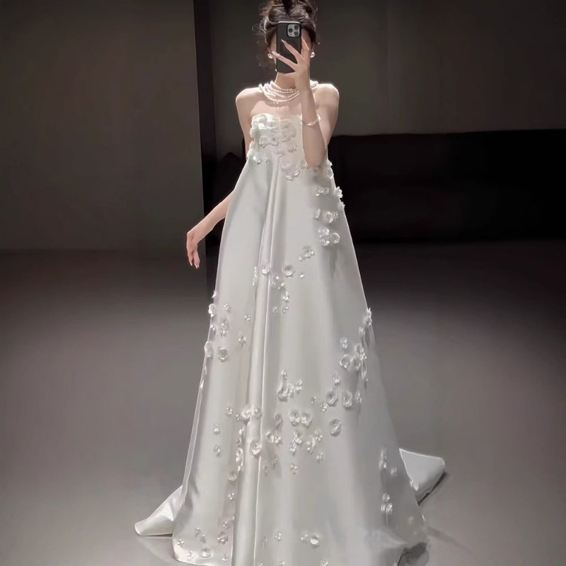 French Strapless Satin Wedding - Photography Natural Lighting Basics avis et prix