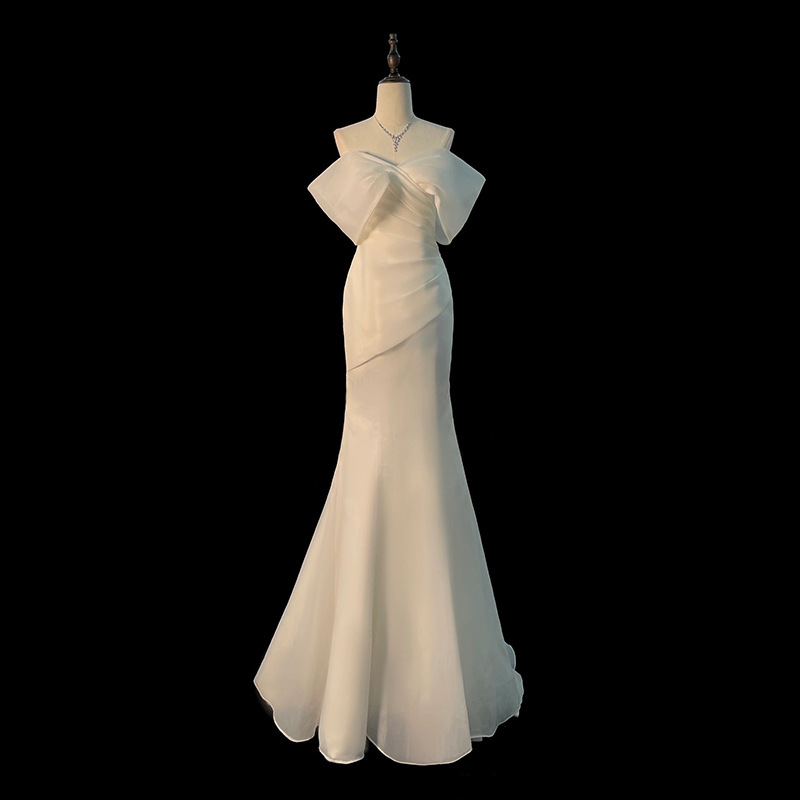 One Shoulder Satin Light Weddi - Photography Natural Lighting Basics avis et prix