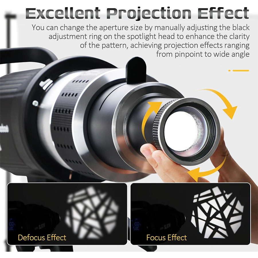 Bowens Mount Spotlight Conical - Photography Lighting Kit Godox avis et prix