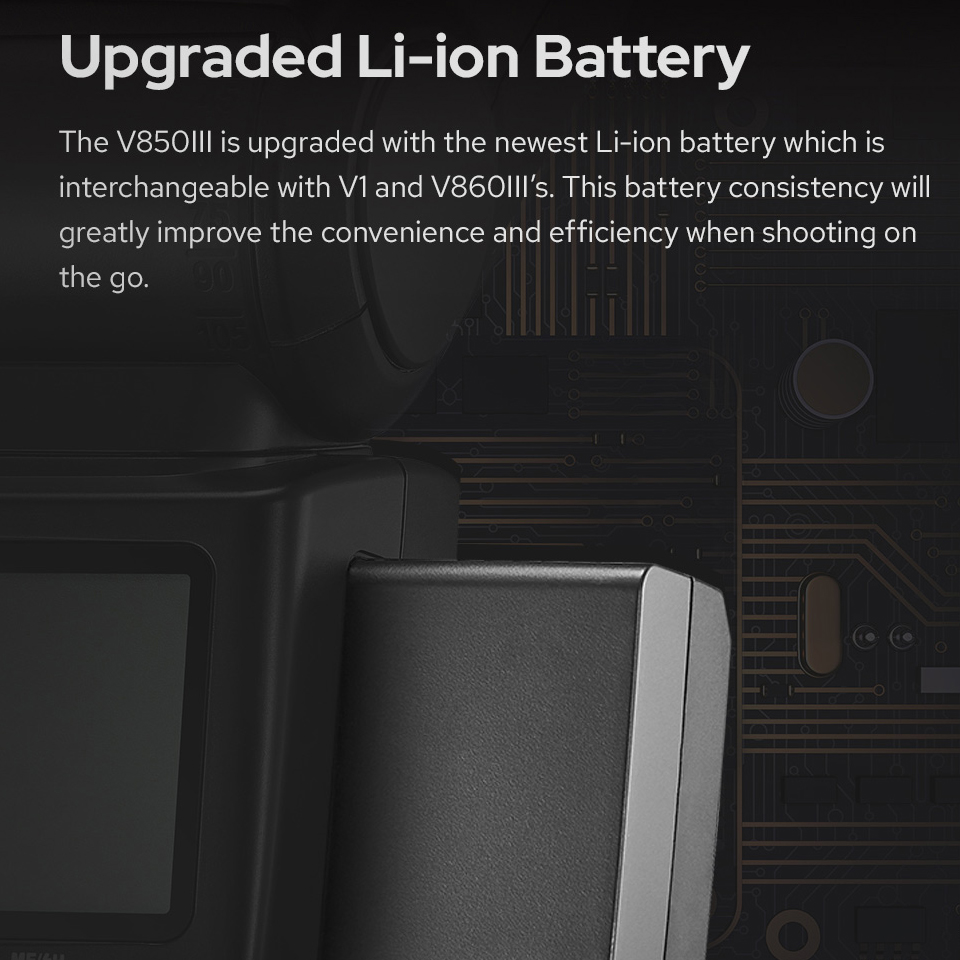 Godox V850III Kit Li-Ion Flash - Photography Lighting Kit Godox avis et prix
